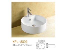 Chậu rửa tay lavabo dương bàn Keli KPL-8002